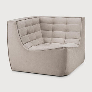 N701 Corner Sofa - Ecru