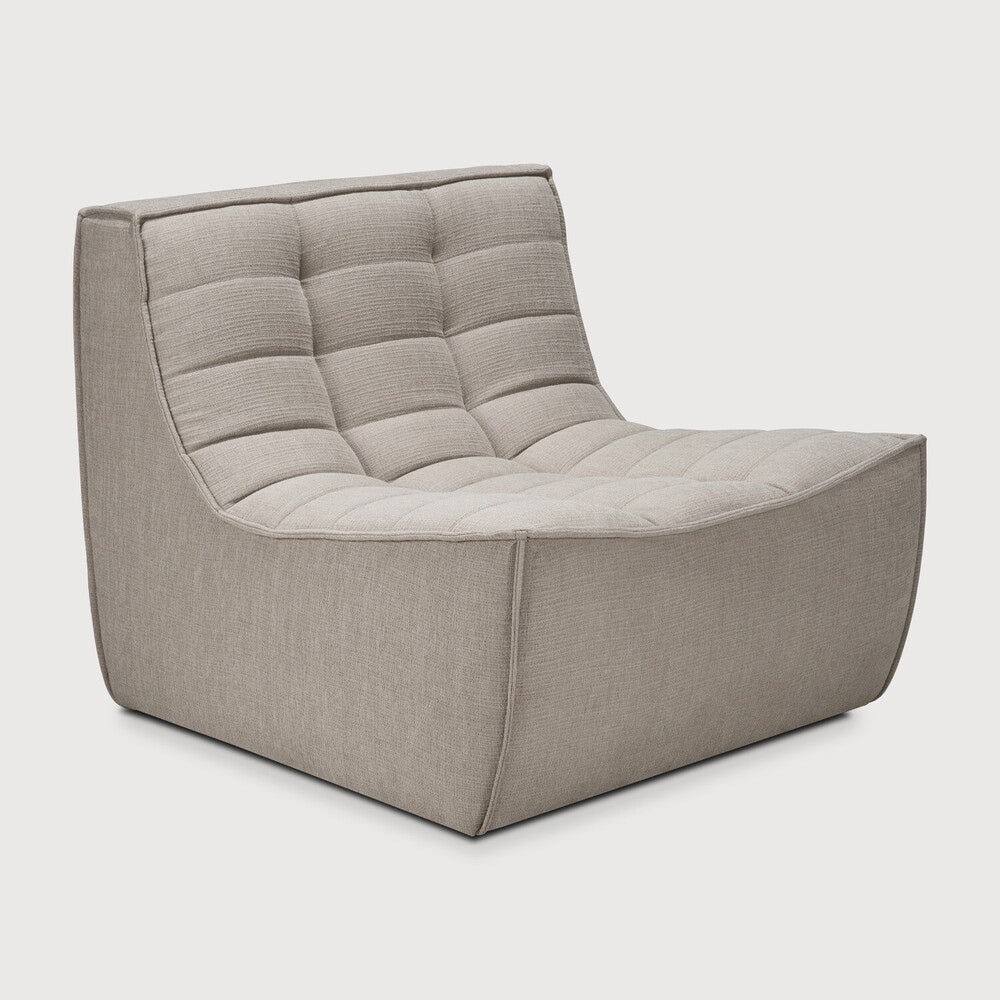 N701 1 Seater Sofa - Ecru