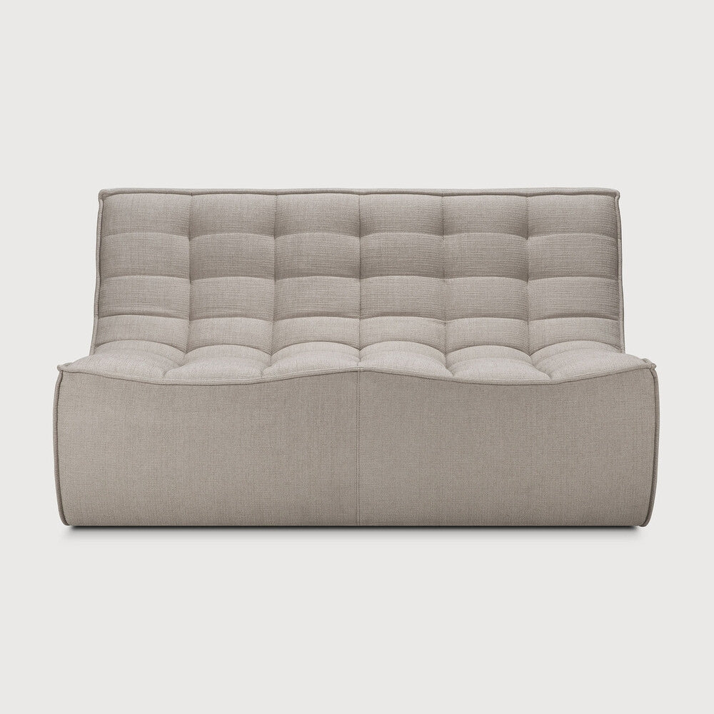 N701 2 Seater Sofa - Ecru