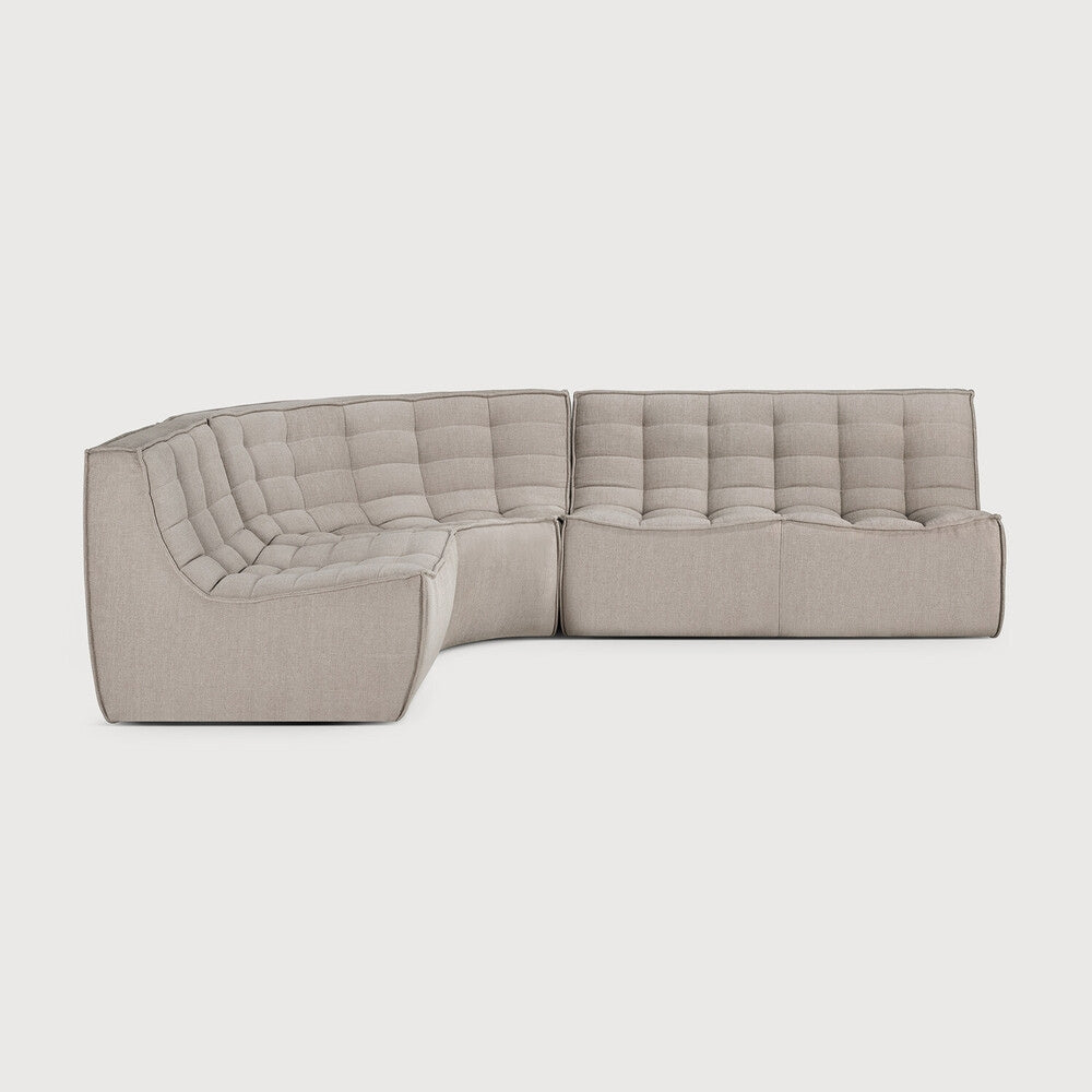 N701 2 Seater Sofa - Ecru