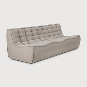 N701 3 Seater Sofa - Ecru