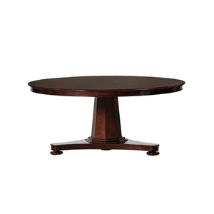 Hoffman Round Dining Table (Mahogany)