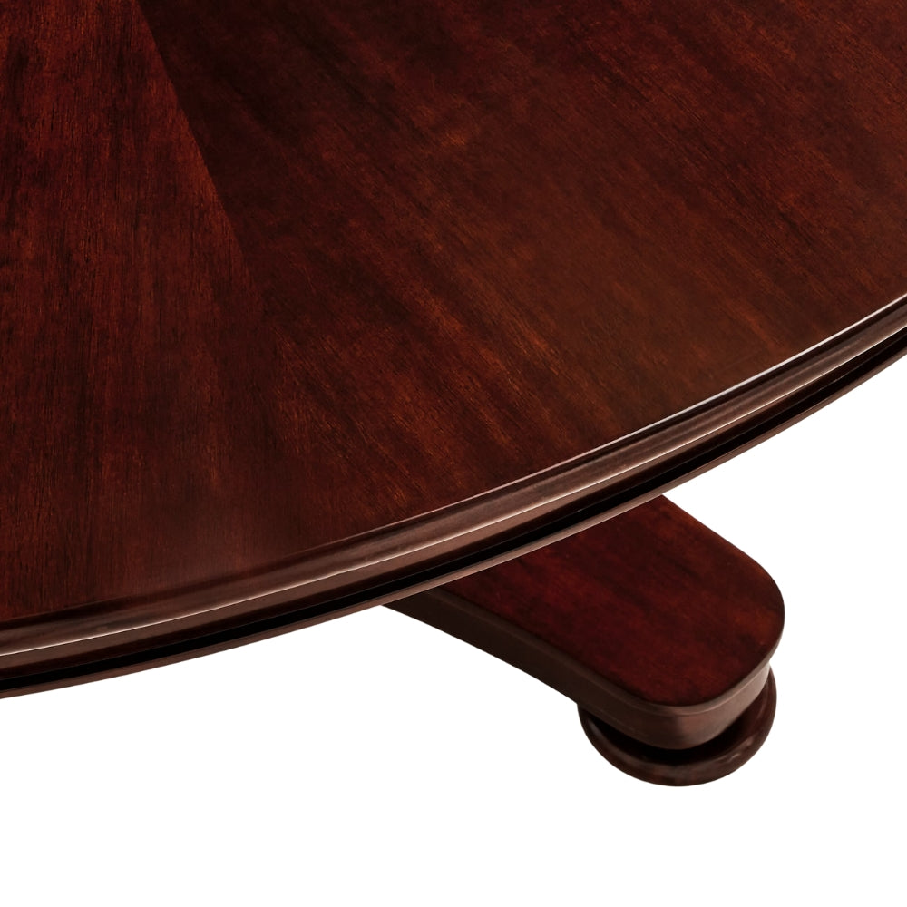 Hoffman Round Dining Table (Mahogany)