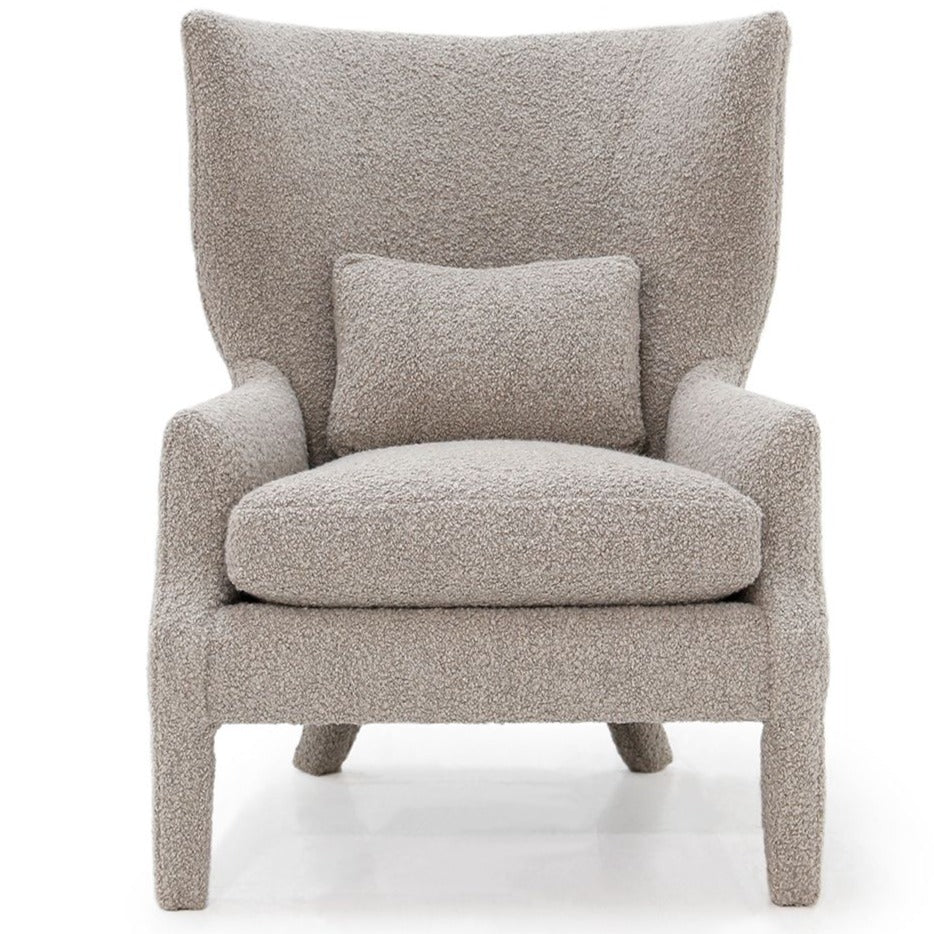 Celine linen 2025 wingback chair