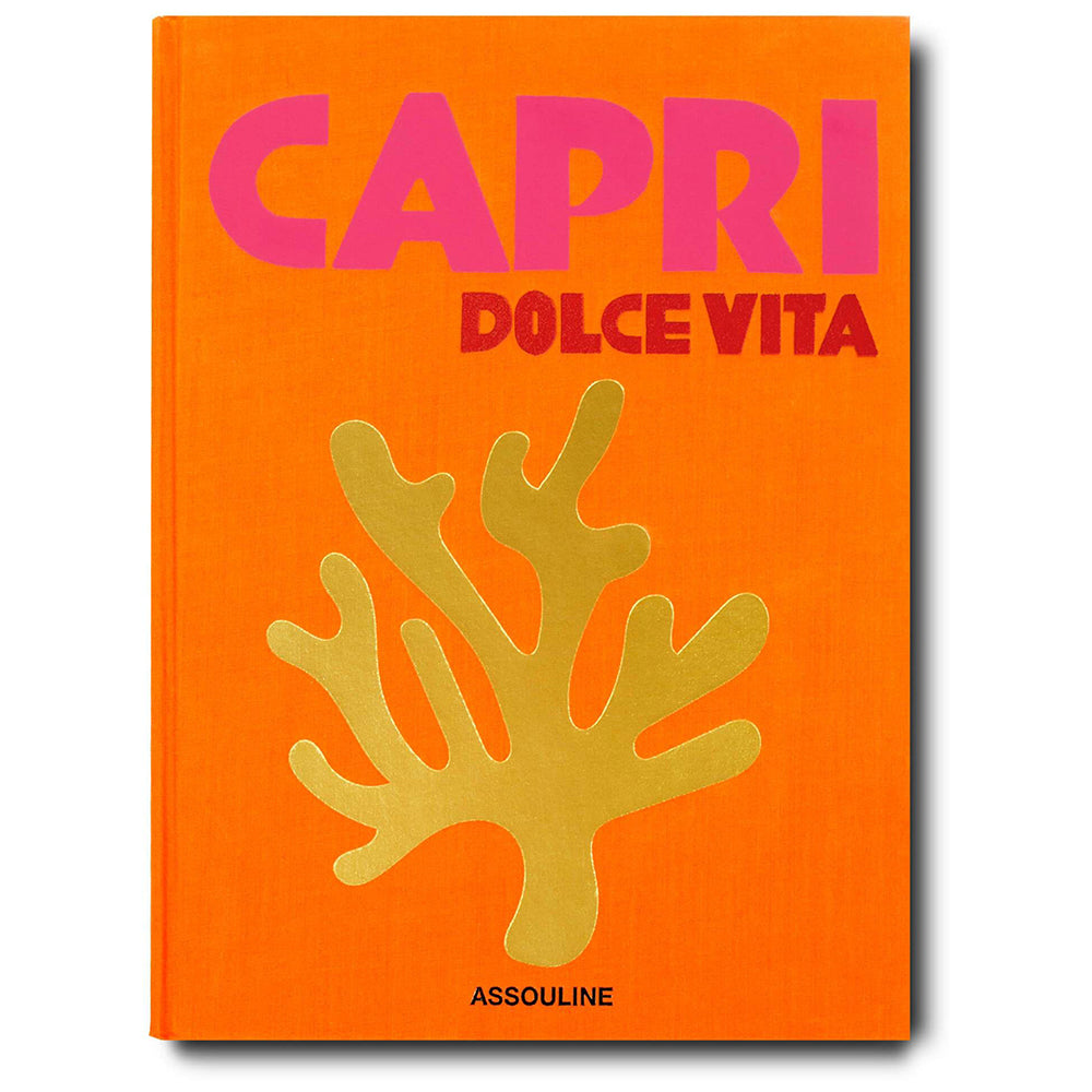 Assouline Capri Dolce Vita Coffee Table Book & Decor House Furniture