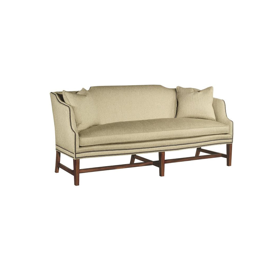 Hickory chair best sale camel back sofa